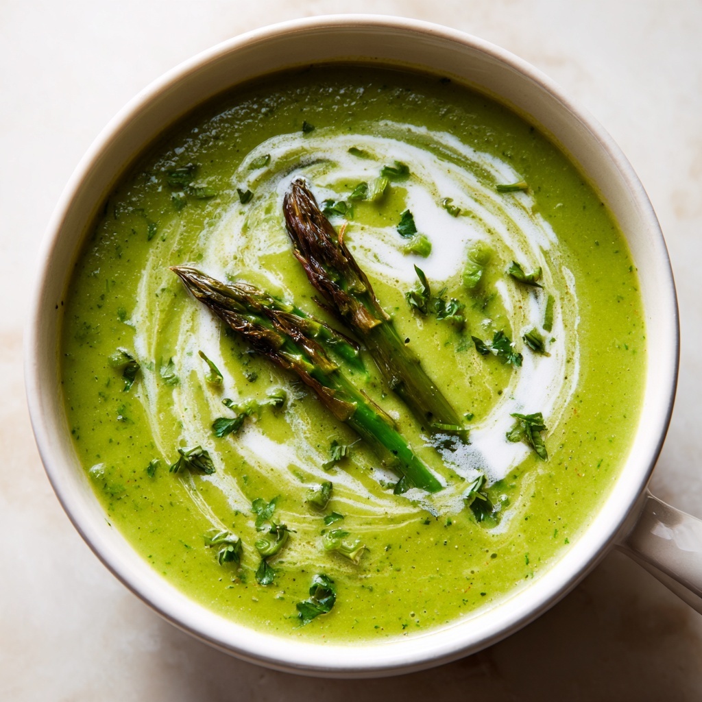 Fresh Asparagus Soup: 5 Wholesome Benefits to Savor Recipe - Recipe Image