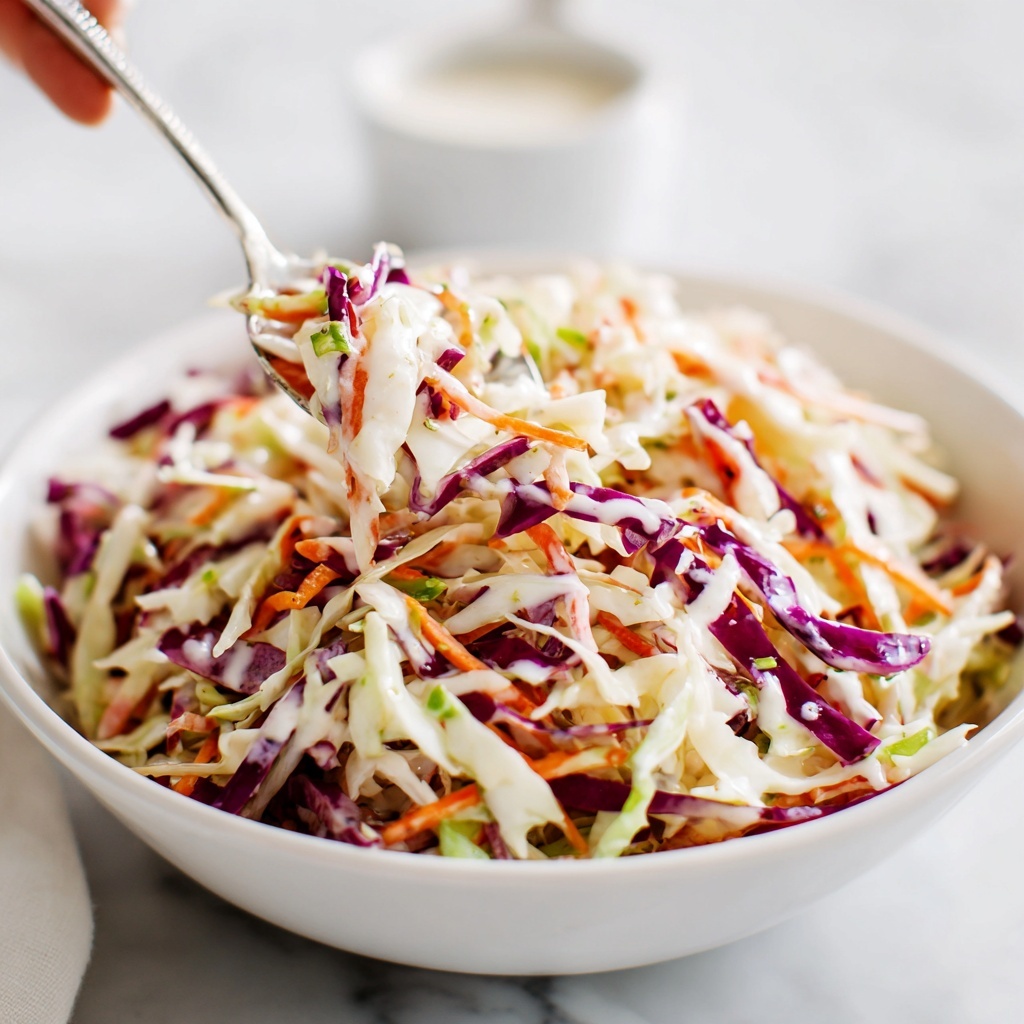 The Best Old-Fashioned Creamy Coleslaw Recipe - Recipe Image