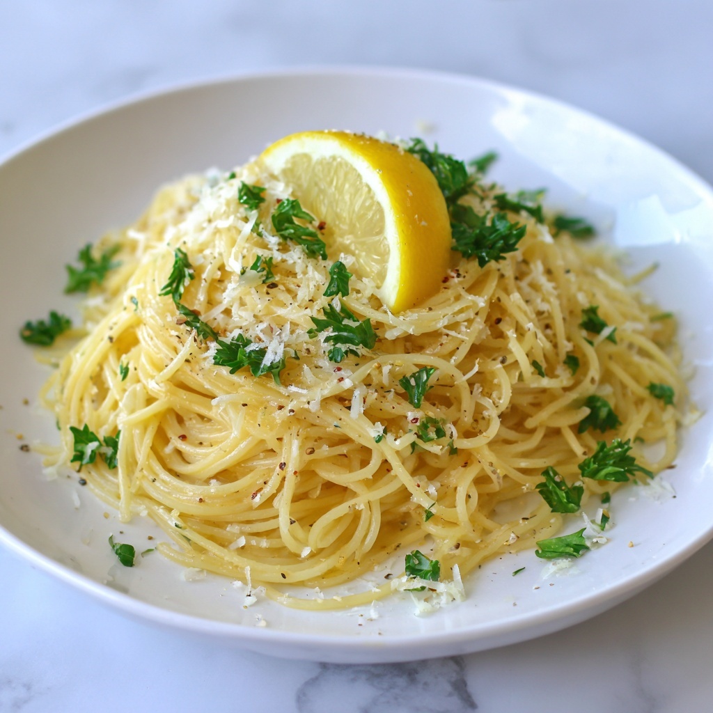 Lemon Garlic Spaghetti: 5 Reasons to Love This Dish Recipe - Recipe Image