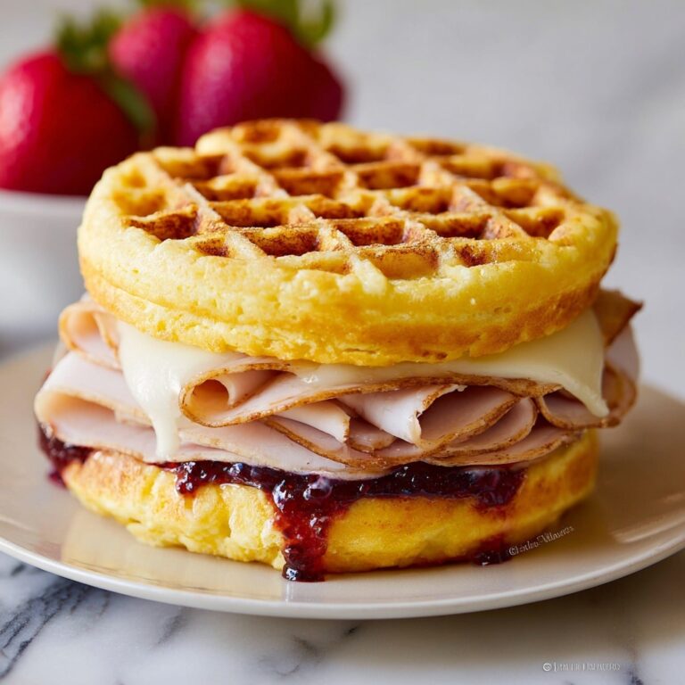 Monte Cristo Waffle Sandwich Recipe