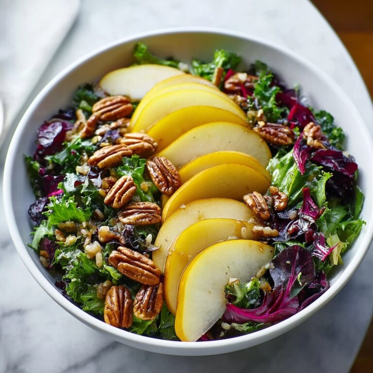 Winter Salad with Pears and Pecans Recipe