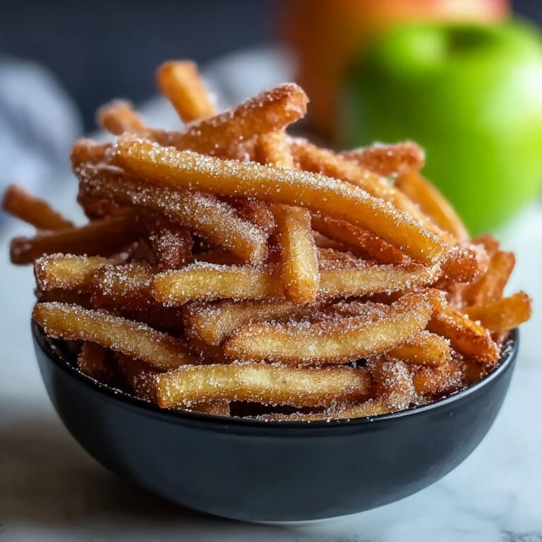 Crispy Air Fryer Apple Fries Recipe