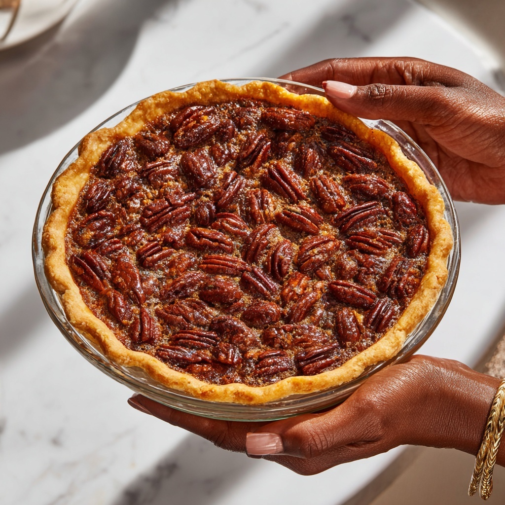 Pecan Pie Dump Cake Recipe - Recipe Image