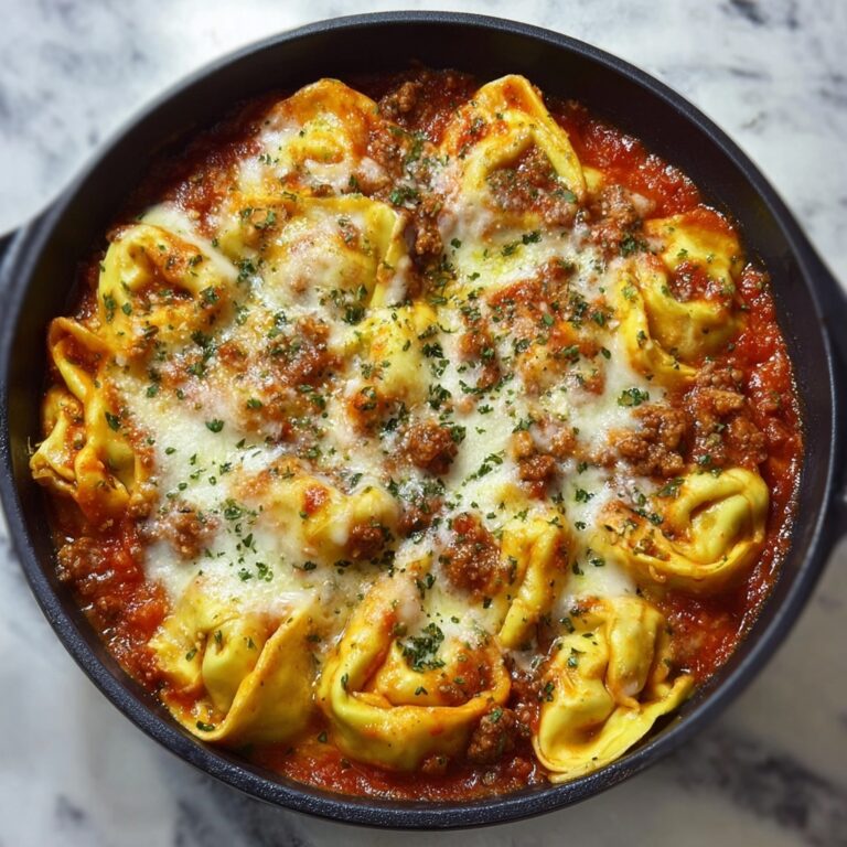 Cheesy Tortellini and Sausage Bake Recipe