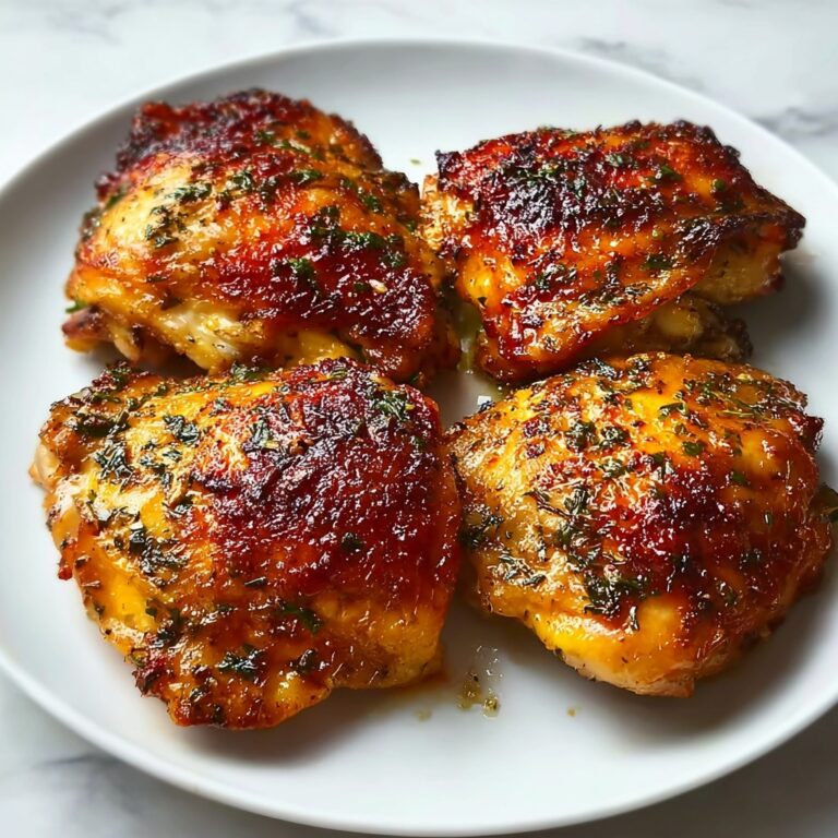 Oven Baked Chicken Thighs: 5 Steps to Comforting Perfection Recipe
