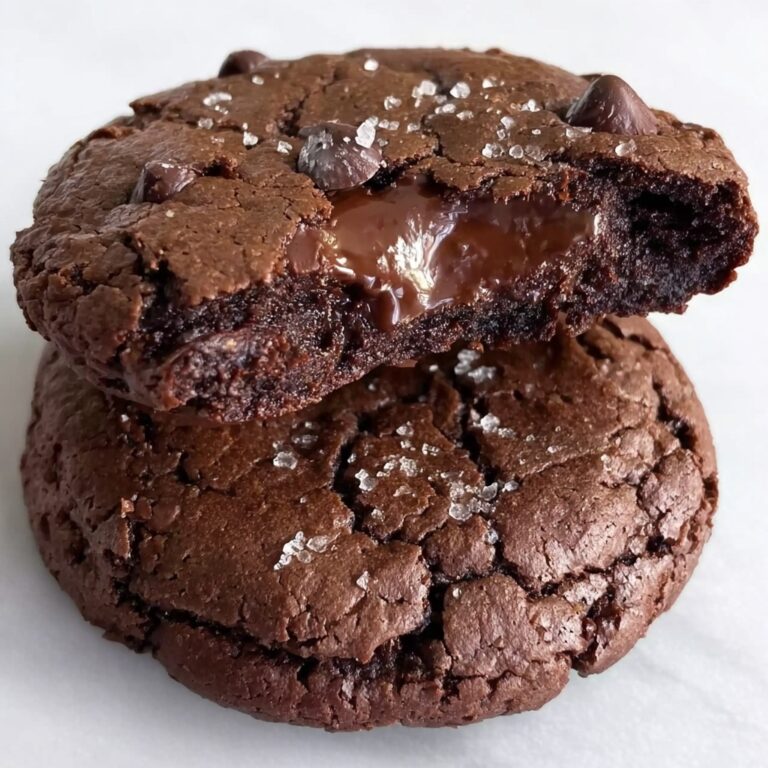 Dark Chocolate Espresso Brownie Cookies Recipe