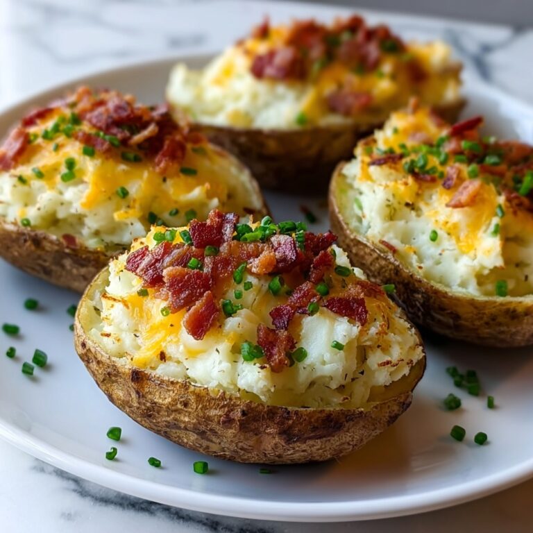 Twice Baked Breakfast Potatoes Recipe