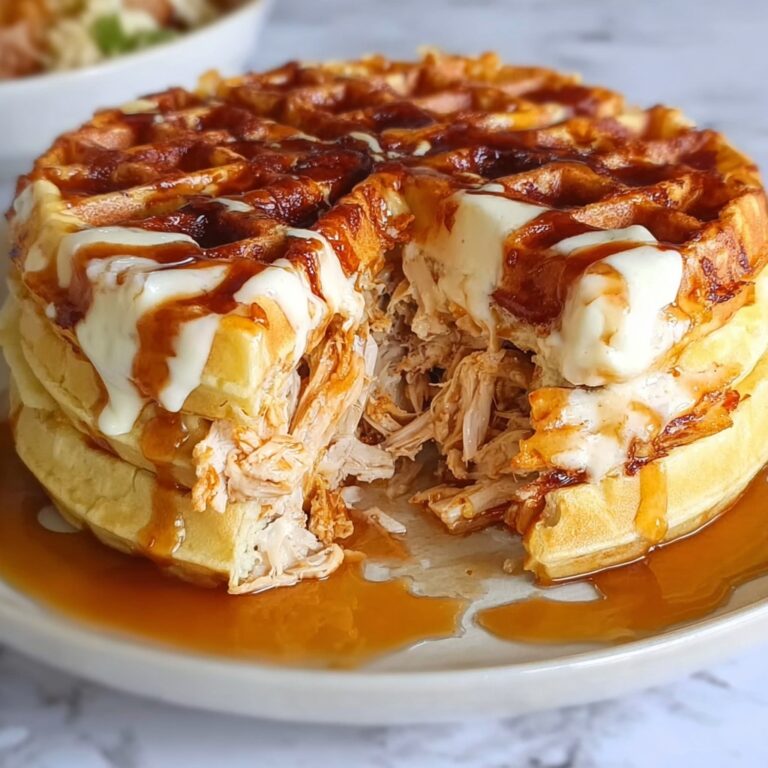 Chicken & Waffles Breakfast Bake Recipe