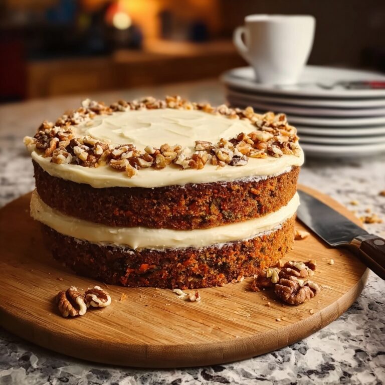 Spiced Carrot Cake with Cream Cheese Frosting Recipe