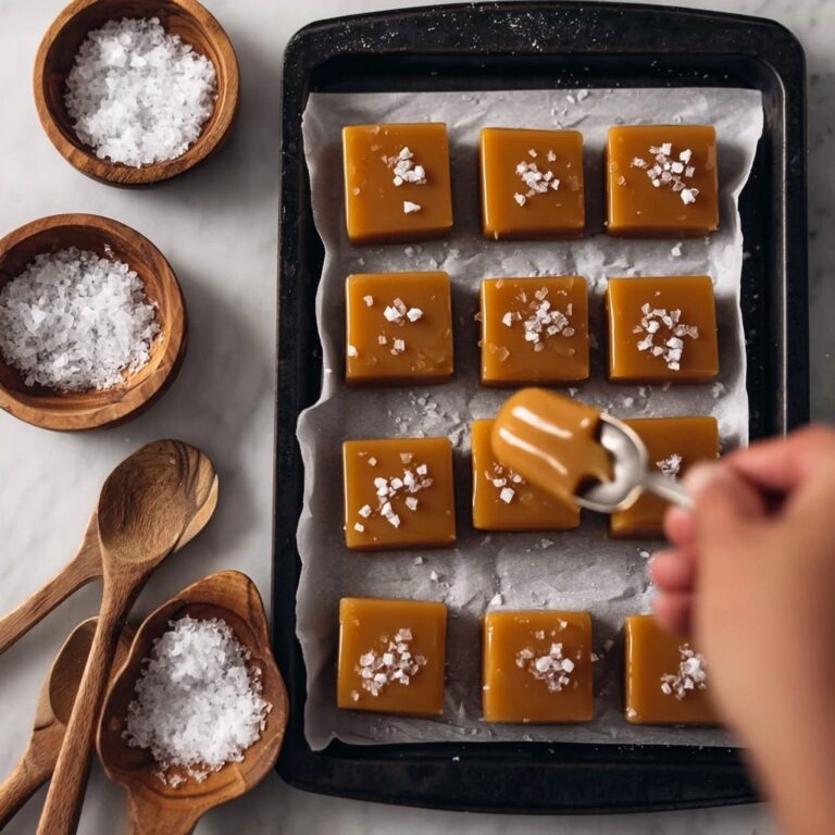 Easy Salted Caramels Recipe