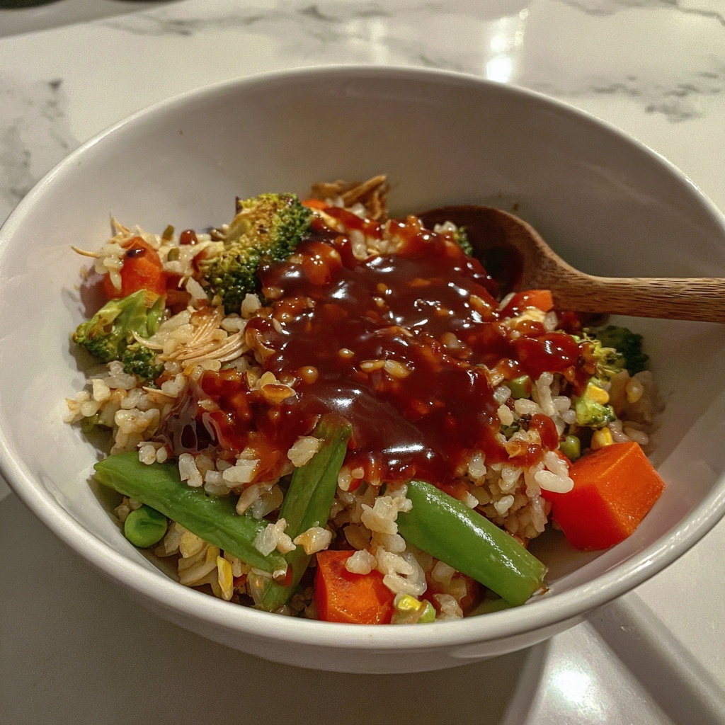 Teriyaki Chicken Casserole Recipe - Recipe Image