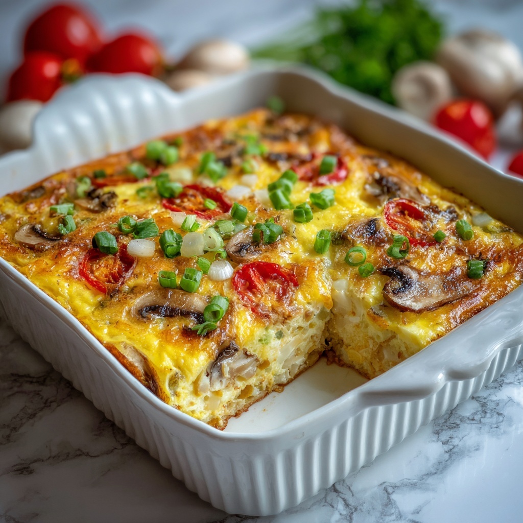 Baked Denver Omelet Recipe - Recipe Image