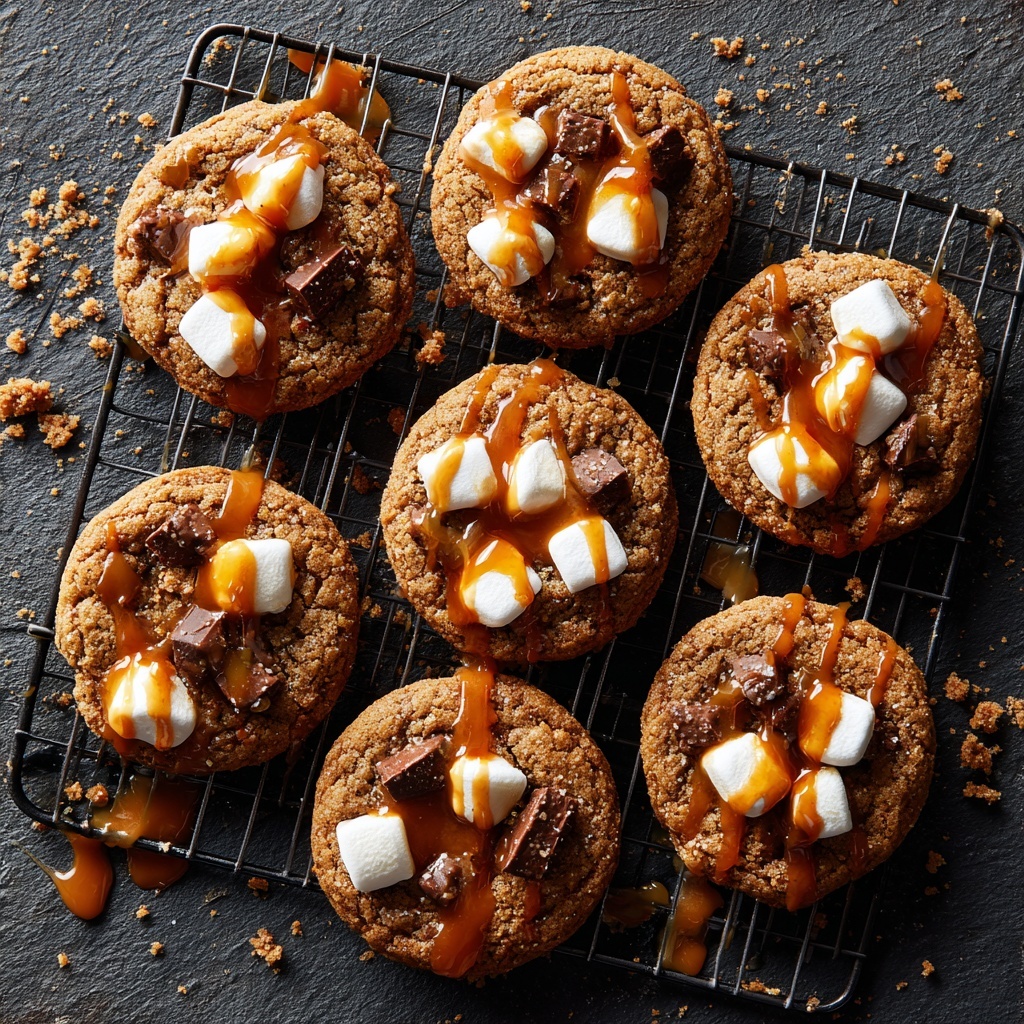 Pumpkin S'mores Cookies Recipe - Recipe Image
