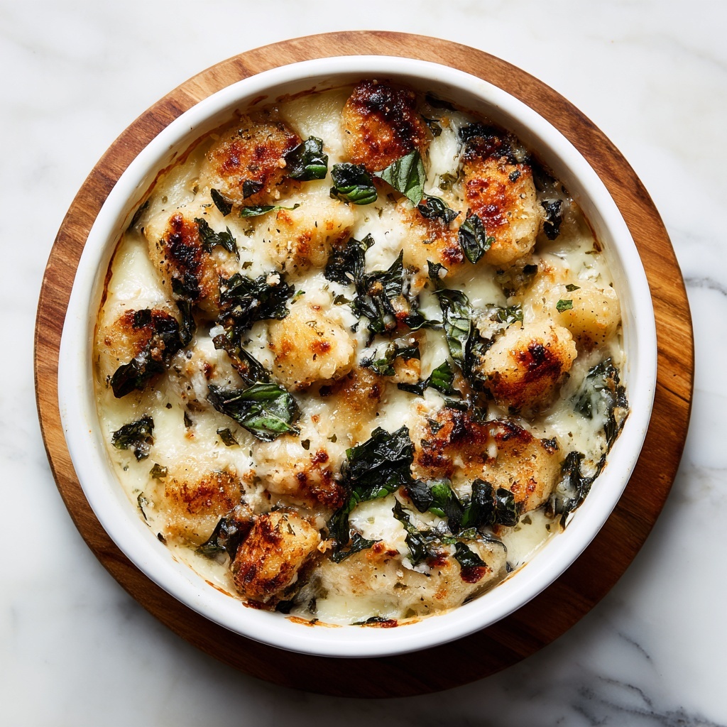 Air Fryer Pumpkin Gnocchi Cake with Sage Brown Butter and Crispy Dried Beef Recipe - Recipe Image